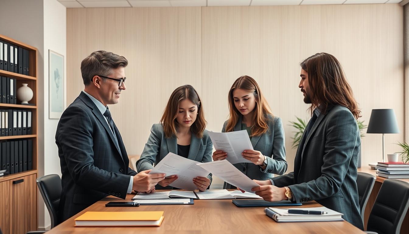 Property settlement documents and transfer review